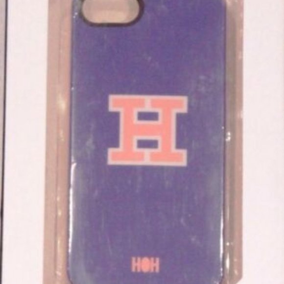 HOUSE OF HOLLAND Blue Orange IPHONE Clip on Case 5 - Picture 2 of 2